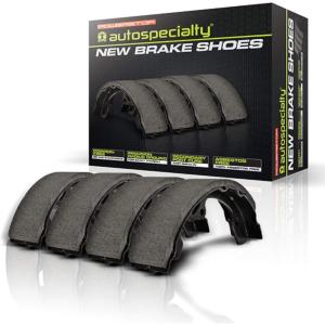 imagePower Stop Rear B851 Autospecialty Parking Brake Shoe For GS300 GS400 GS430 IS300 LS400 RX330 RX350 RX400h SC300 SC400 SC430 Highlander Previa RAV4 Sienna Supra Venza Model Specific